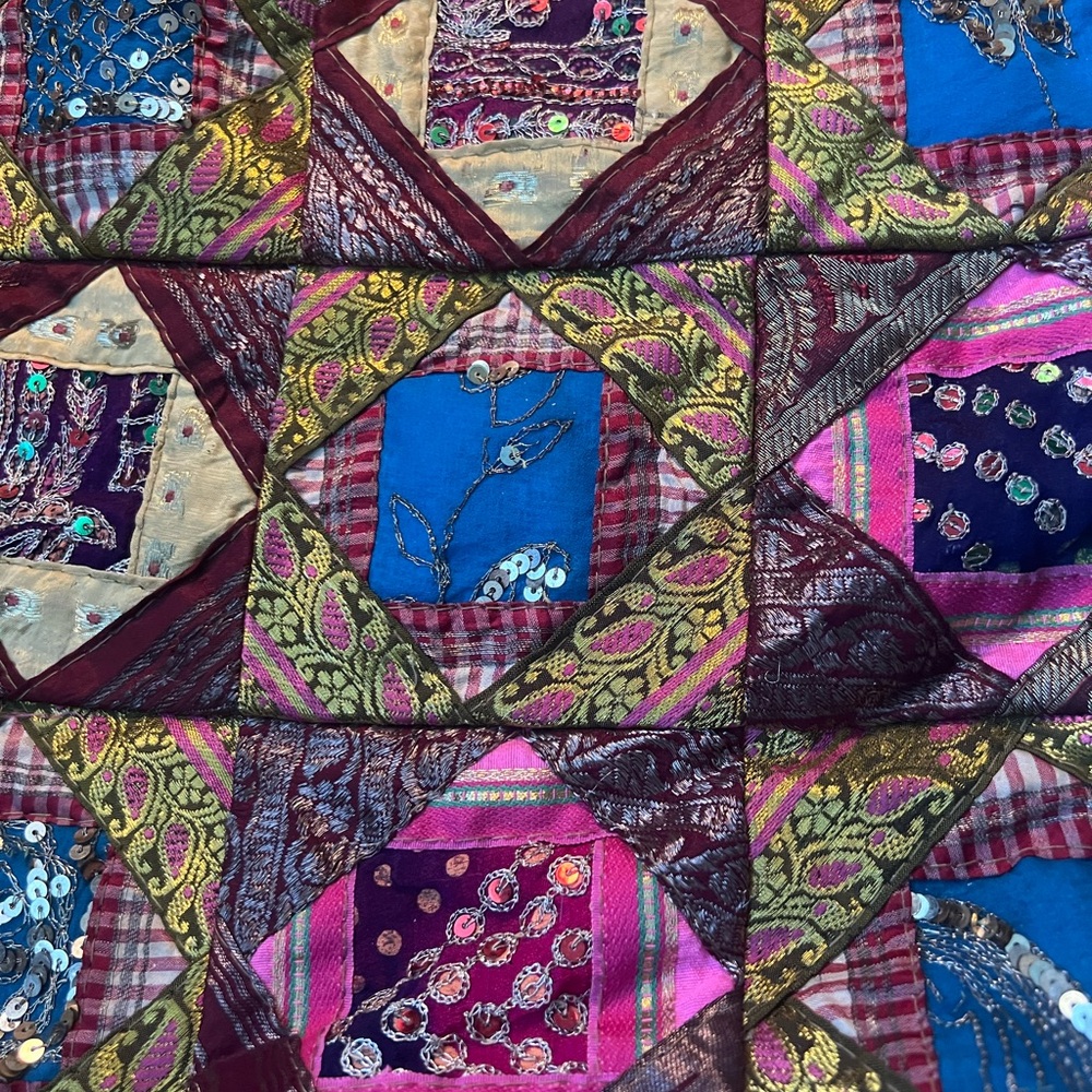 Gorgeous Sequins Patchwork. Embroidered - Picture 11 of 12